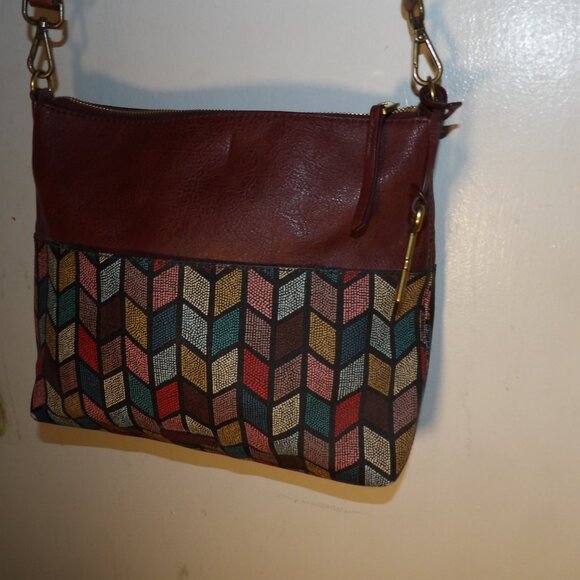 Fossil Vegan Leather Crossbody Bag - Picture 6 of 8